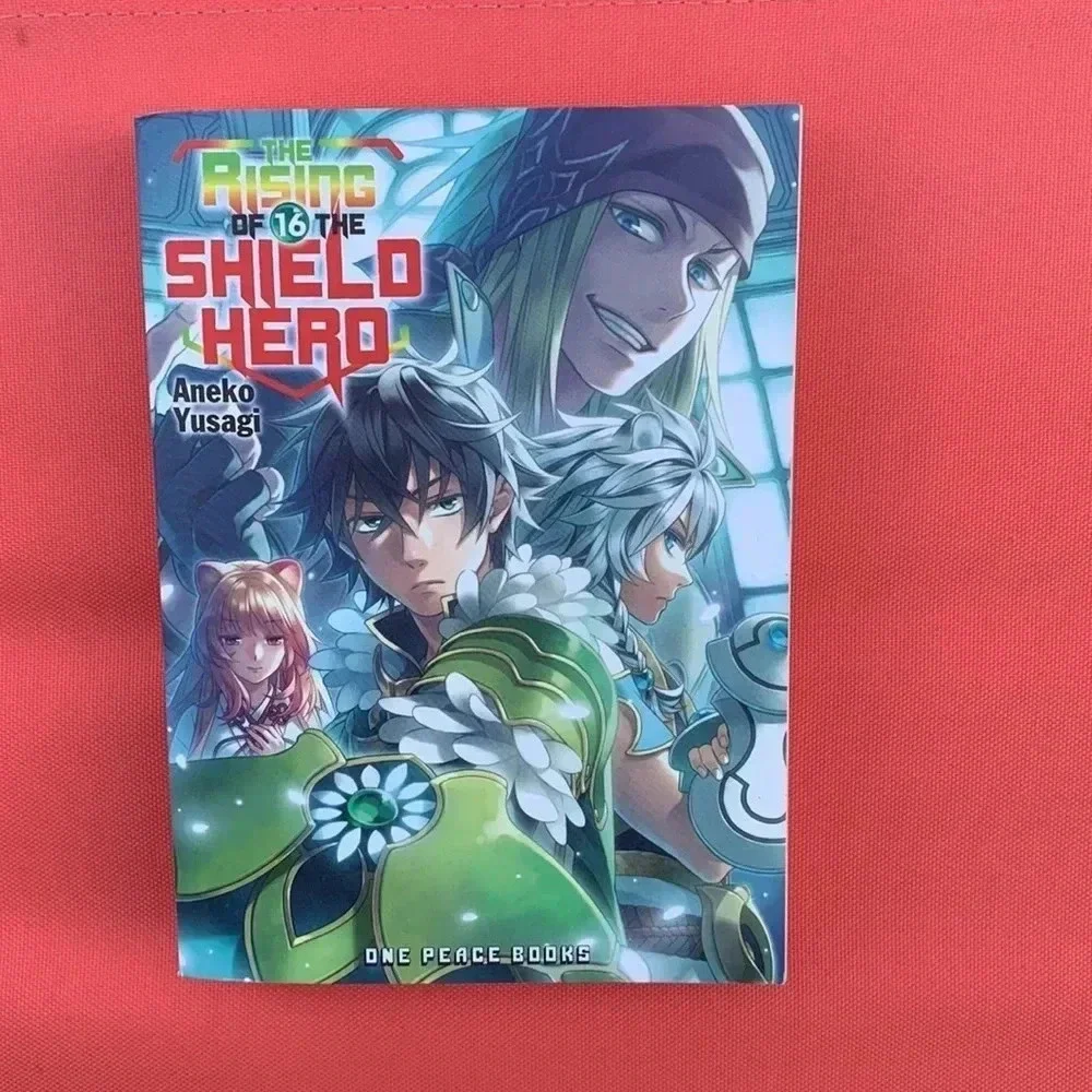 Raising the Shield of Hero volumes 5,13,15,16